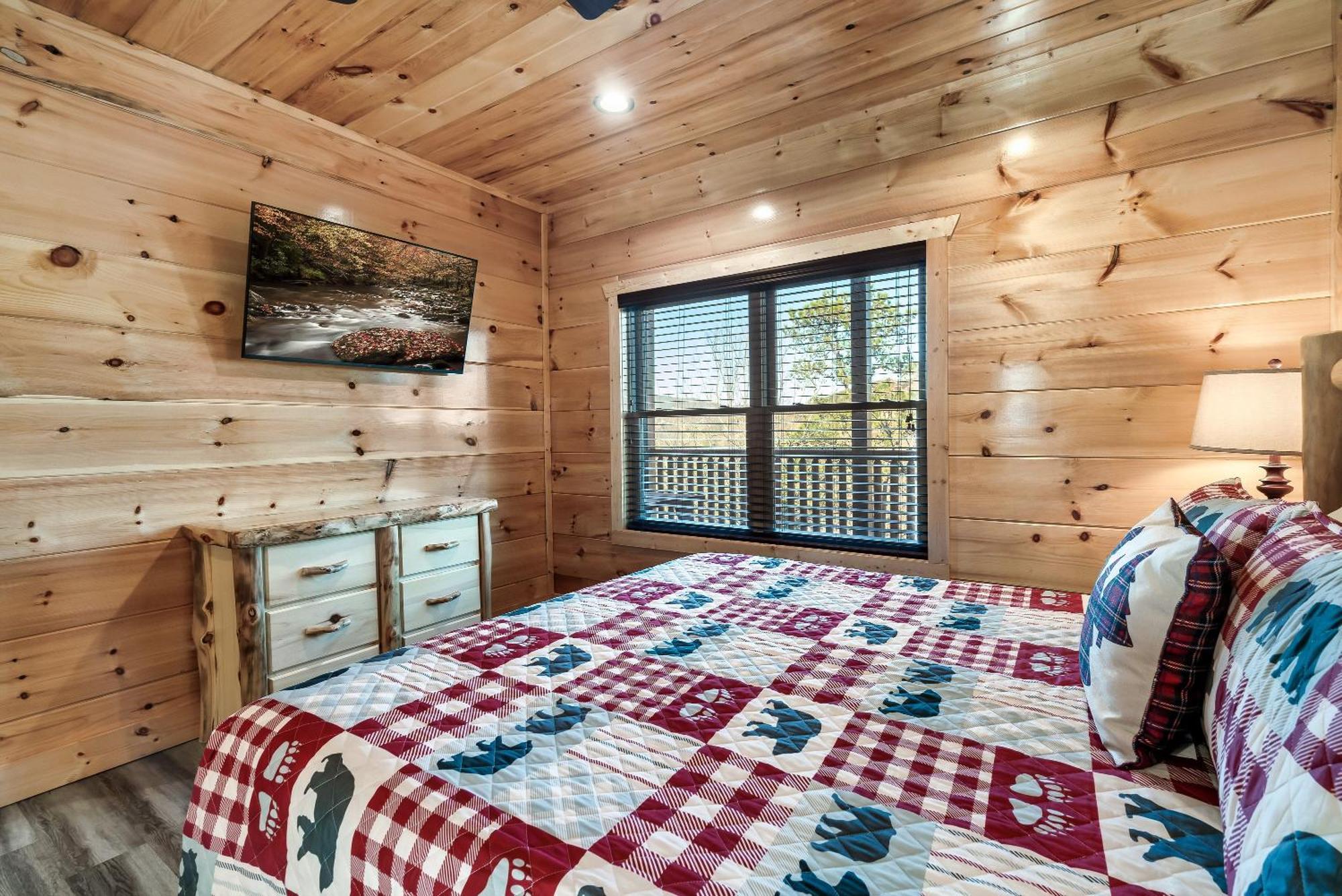 Full Equipped Cabin With A Pool And Game Room Smokies Views Gatlinburg Extérieur photo
