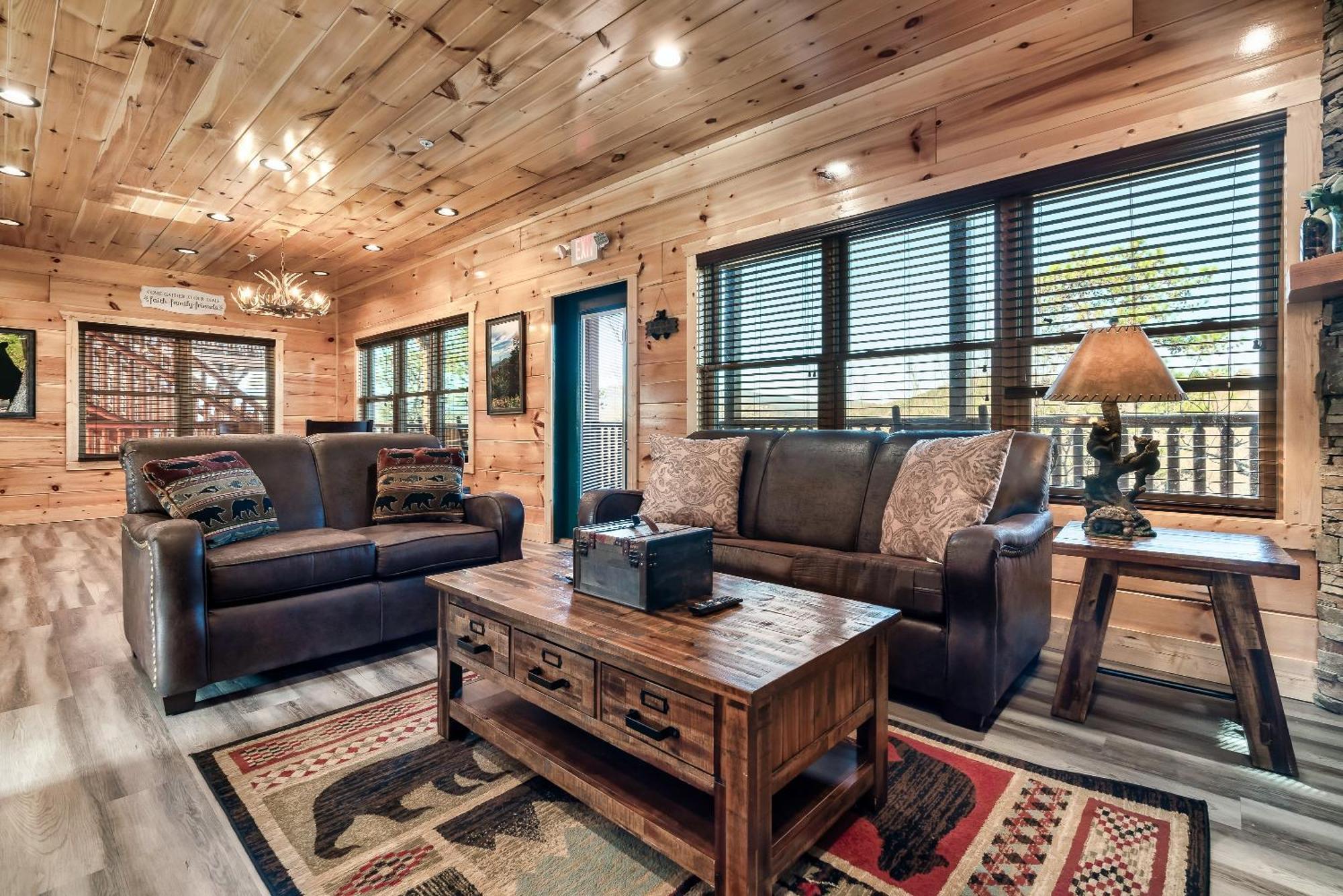 Full Equipped Cabin With A Pool And Game Room Smokies Views Gatlinburg Extérieur photo