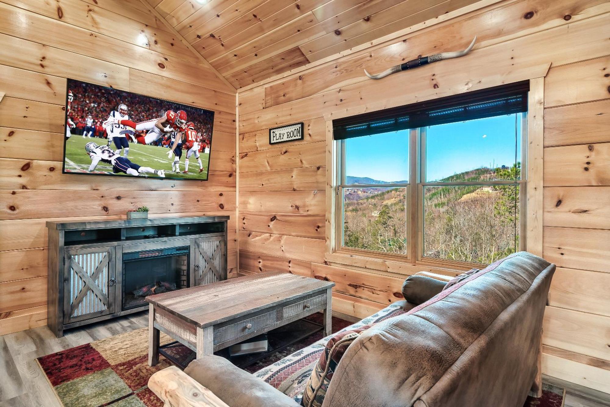 Full Equipped Cabin With A Pool And Game Room Smokies Views Gatlinburg Extérieur photo