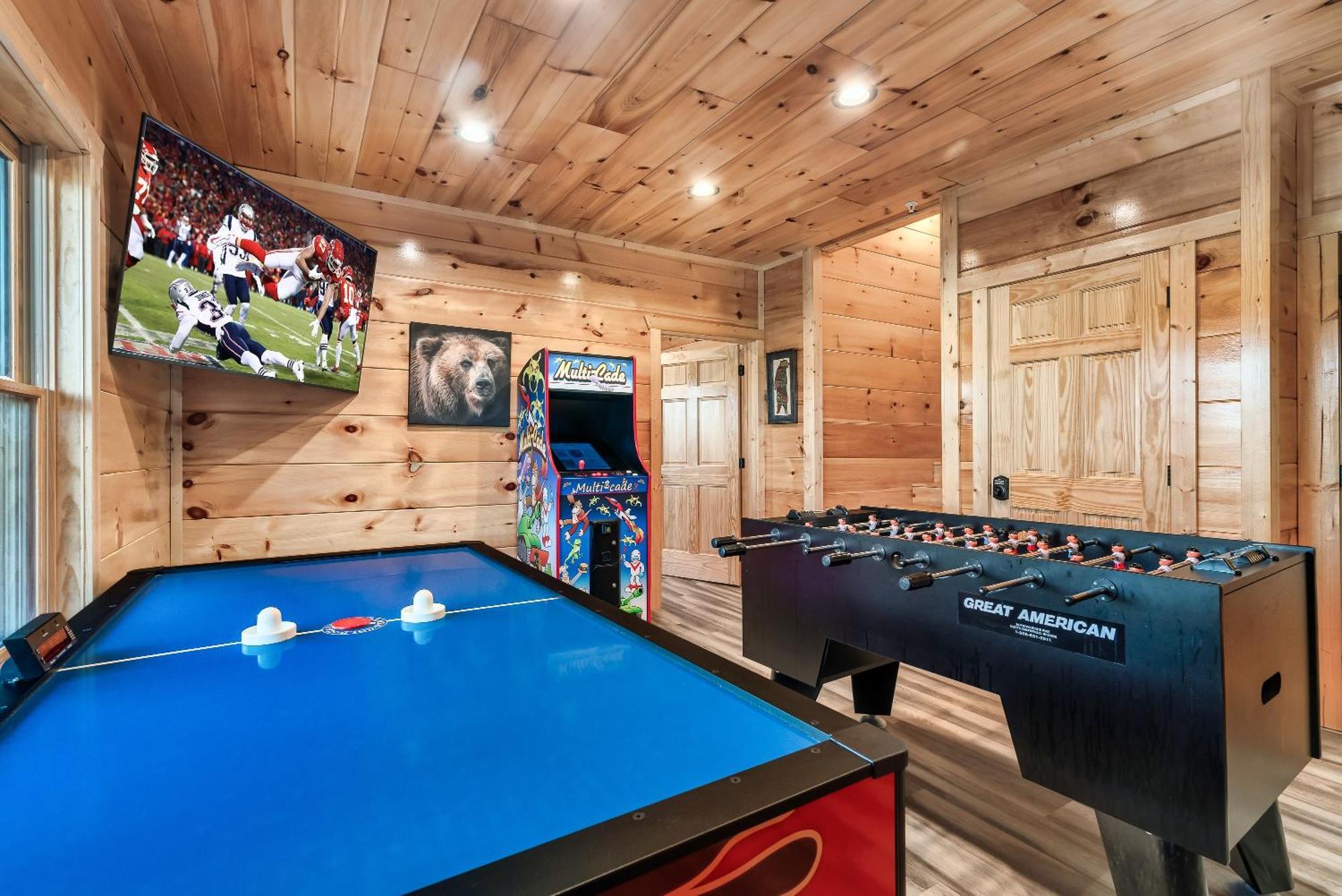 Full Equipped Cabin With A Pool And Game Room Smokies Views Gatlinburg Extérieur photo