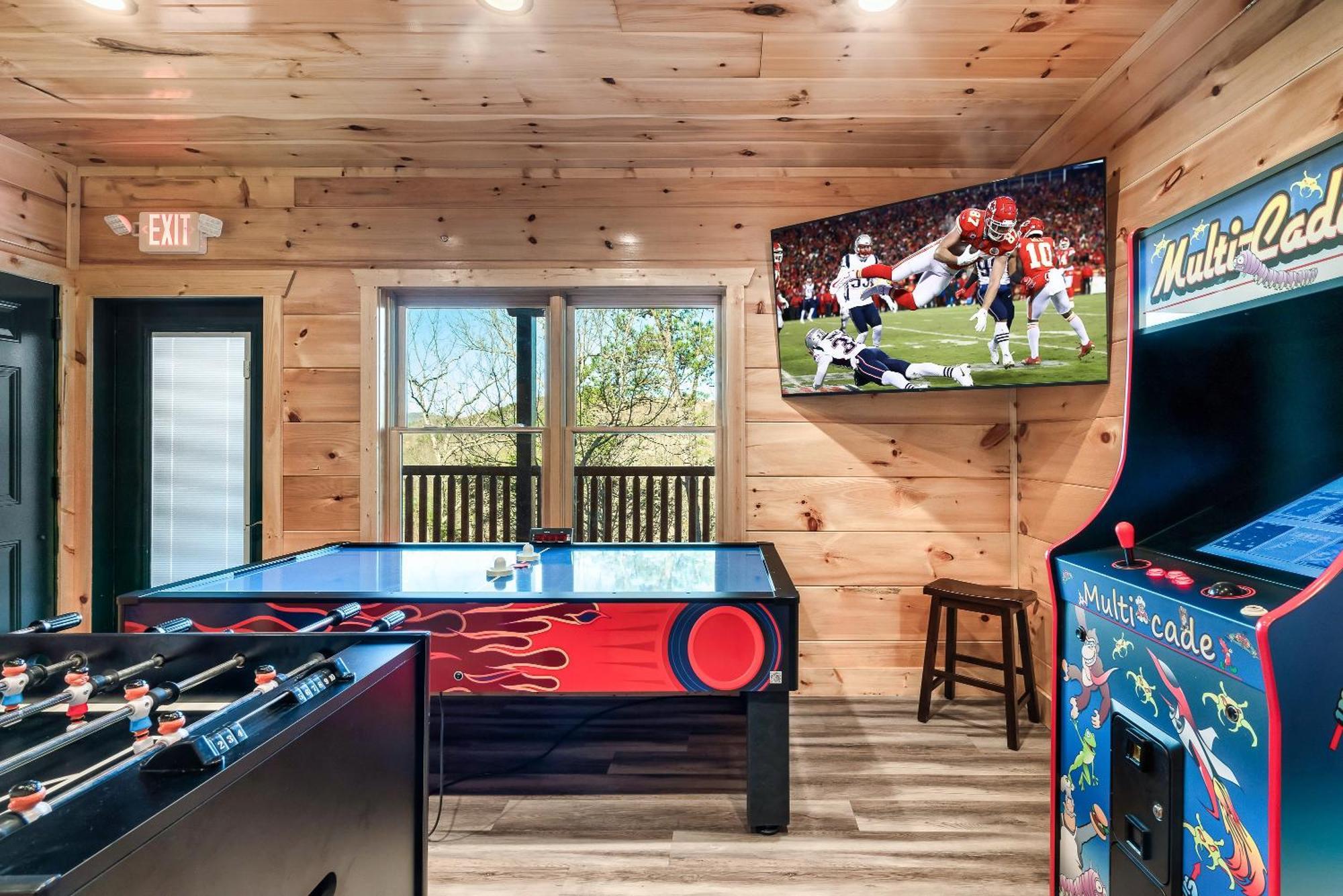 Full Equipped Cabin With A Pool And Game Room Smokies Views Gatlinburg Extérieur photo