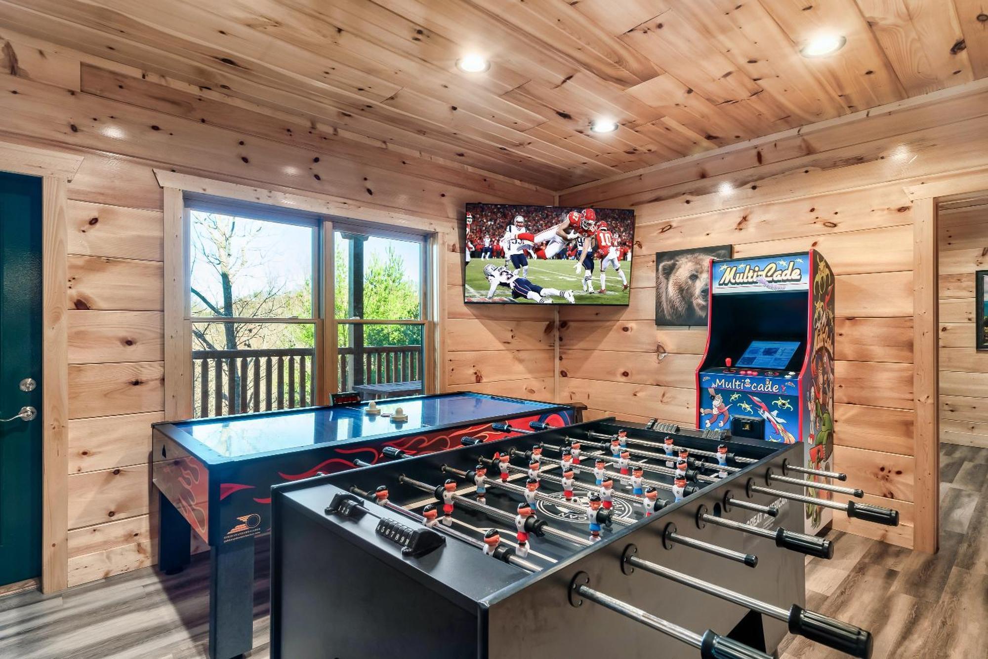 Full Equipped Cabin With A Pool And Game Room Smokies Views Gatlinburg Extérieur photo