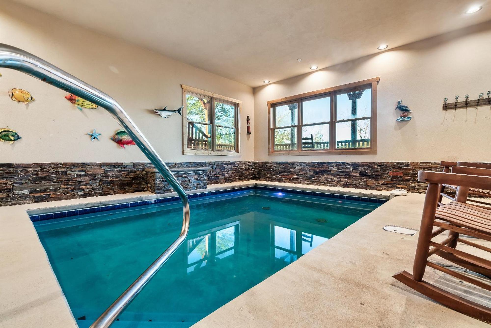 Full Equipped Cabin With A Pool And Game Room Smokies Views Gatlinburg Extérieur photo